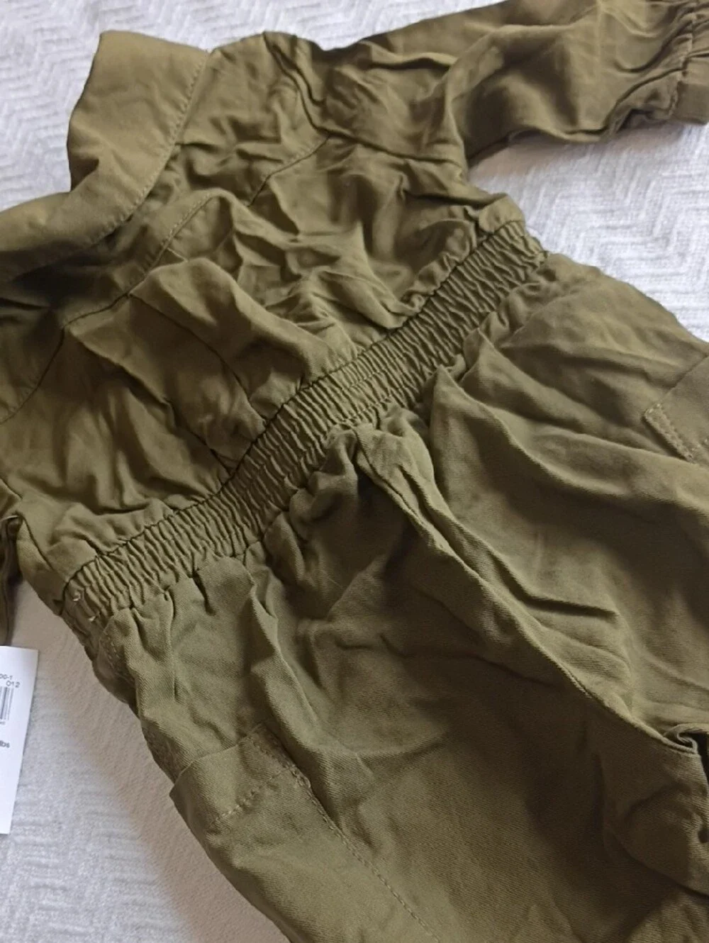 Old Navy Olive Utility One-Piece Jumpsuit for Kids
